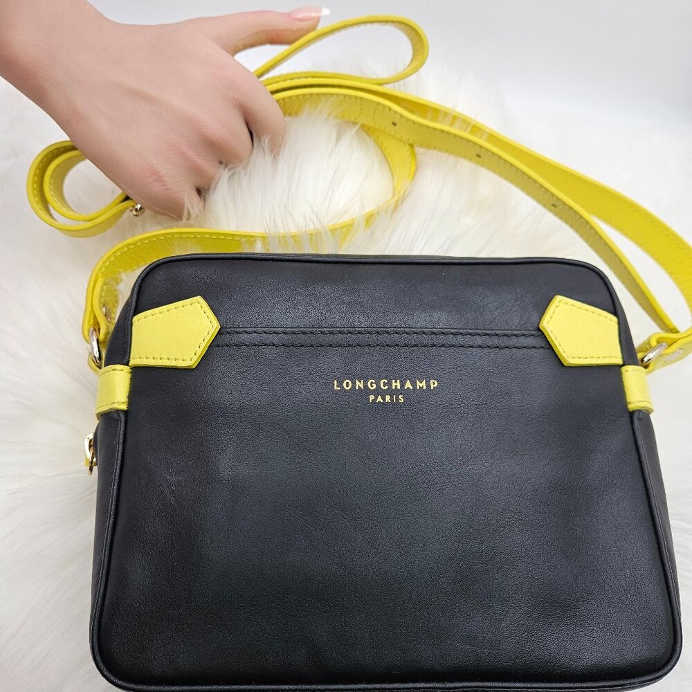 LongChamp Two-Tone Crossbody Bag